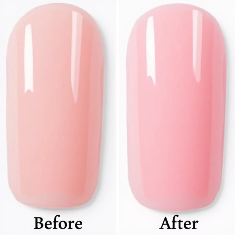 Removedor e tratamento de unhas 2 em 1.