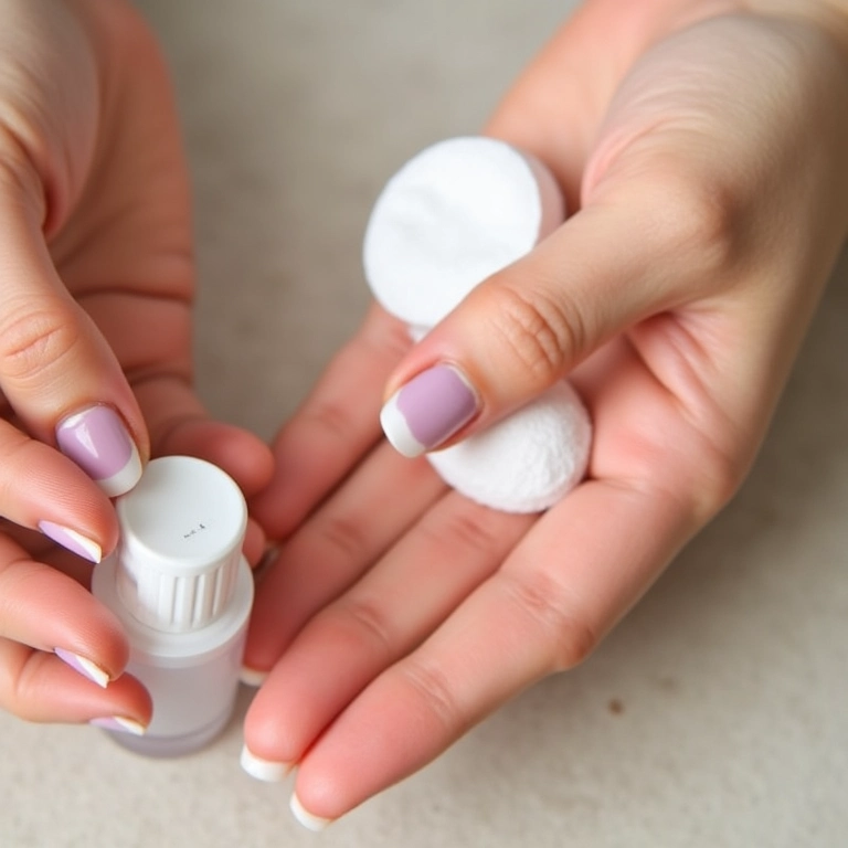 Removendo o esmalte corretamente.