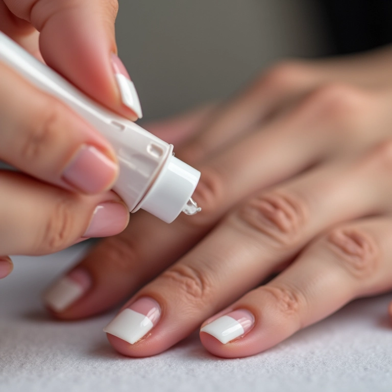Removendo unhas de gel francesinha sem danificar.