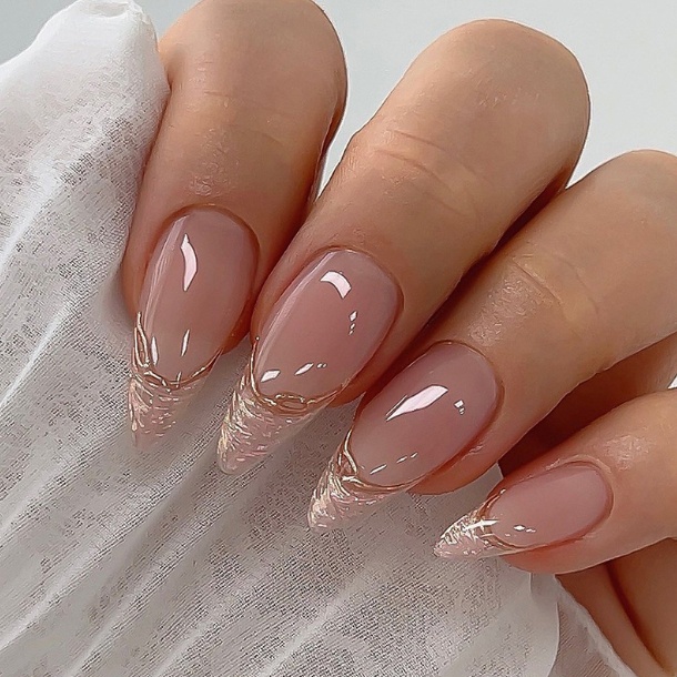 unhas decorada almond em Promoção na ...