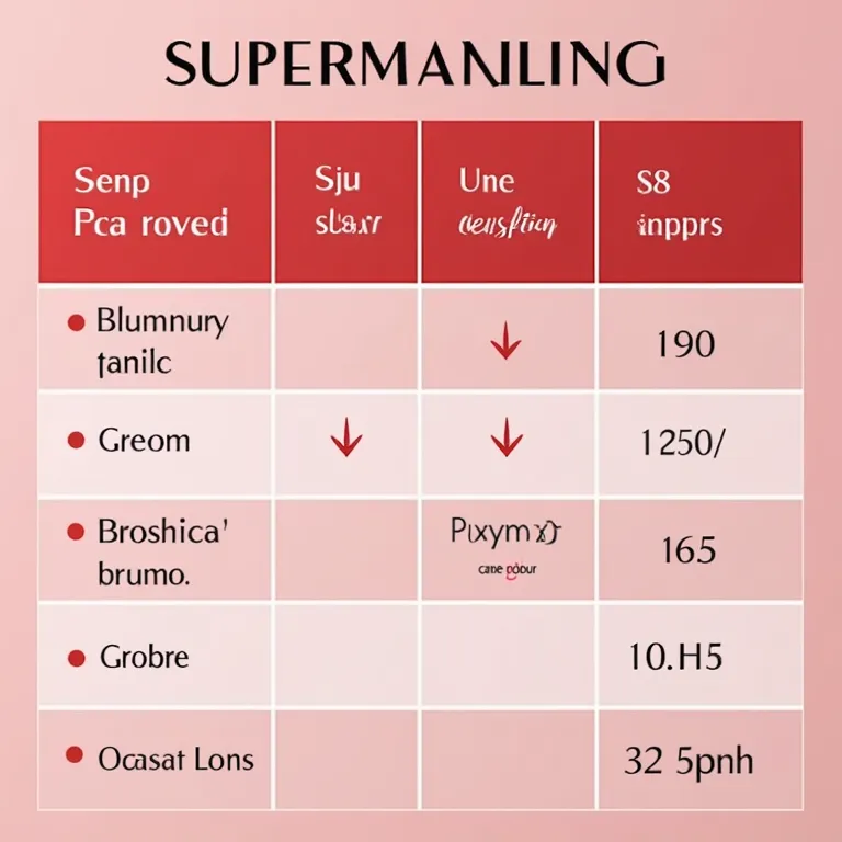 Tabela resumo dos significados do esmalte vermelho.