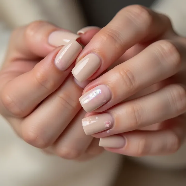 Tutorial de unhas decoradas bege: guia prático para iniciantes.