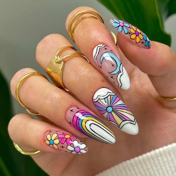 Unhas decoradas para o carnaval ...