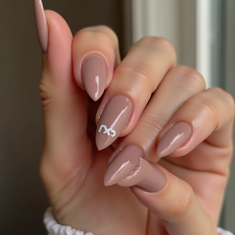 Unhas com o estilo minimalista do The Weeknd.