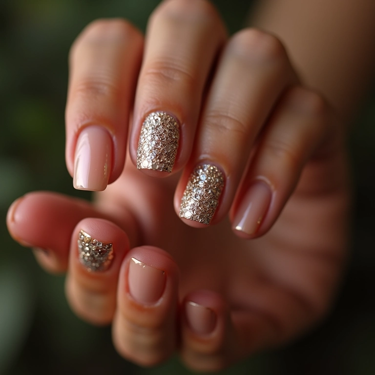 Unhas com pedras preciosas: um verdadeiro tesouro nas suas mãos.