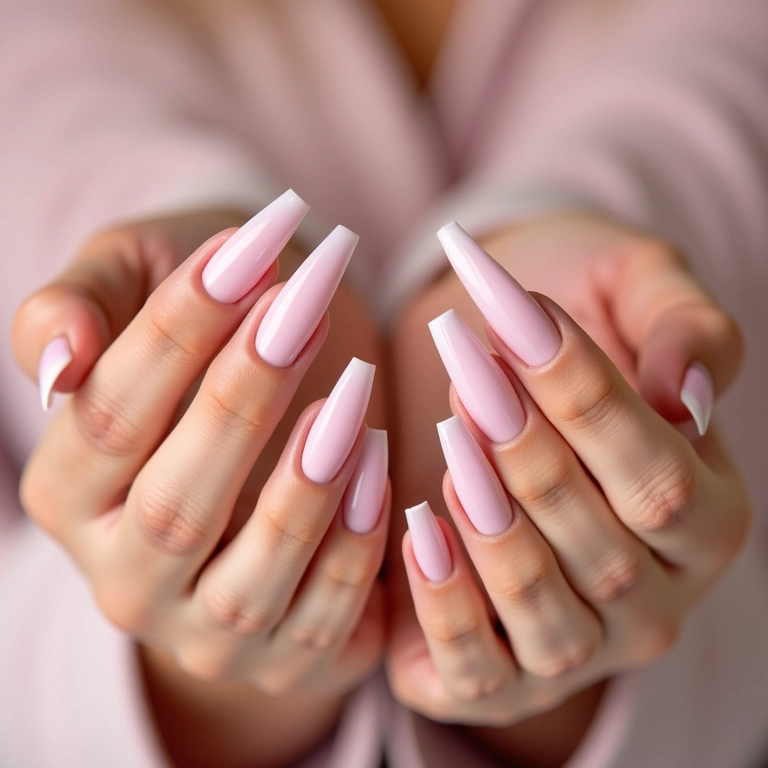 Unhas de gel como solução para quem rói unhas.