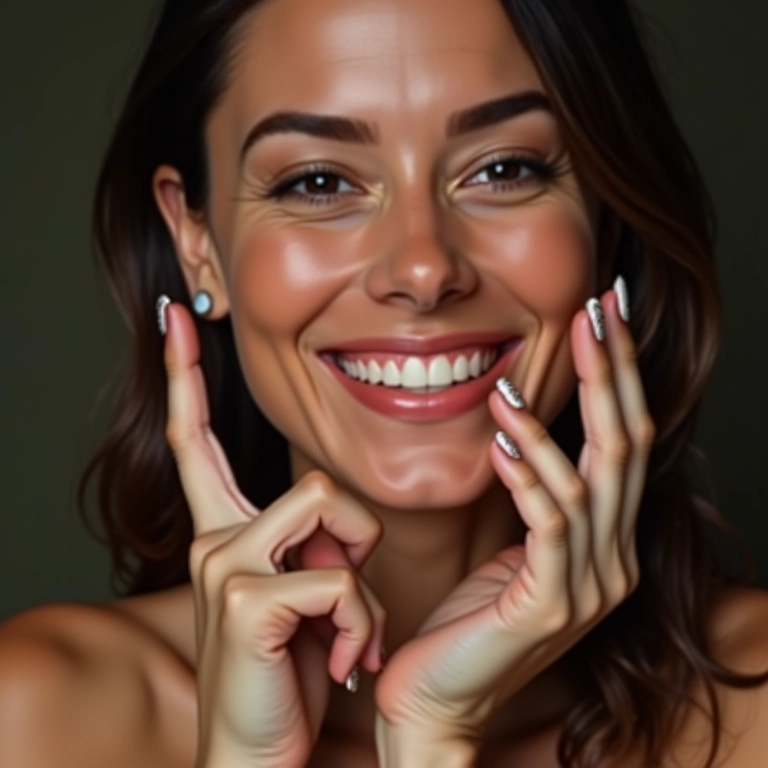 Unhas de gel elevando a autoestima e a confiança.