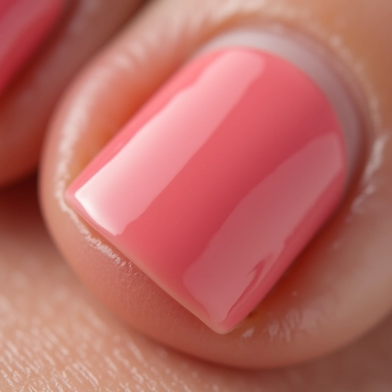Unhas de gel protegendo as unhas naturais e promovendo o crescimento saudável.
