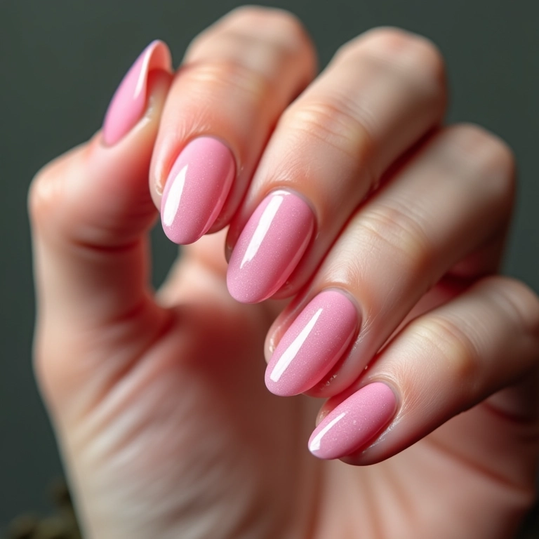 Unhas de gel stiletto ousadas e modernas.