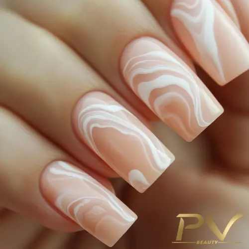 Unhas Decoradas Bege: 37 Designs ...