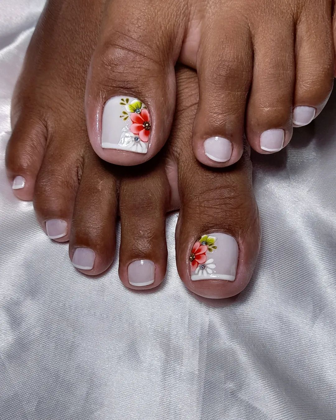 Unhas do pé decoradas: tutoriais e ...