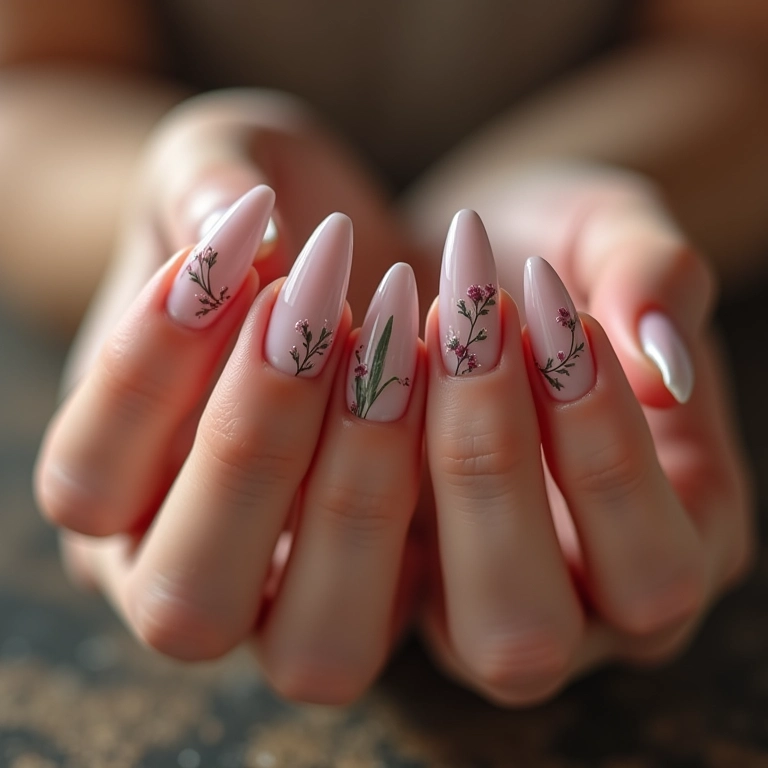 Unhas filha única com toque de diferença e elegância.