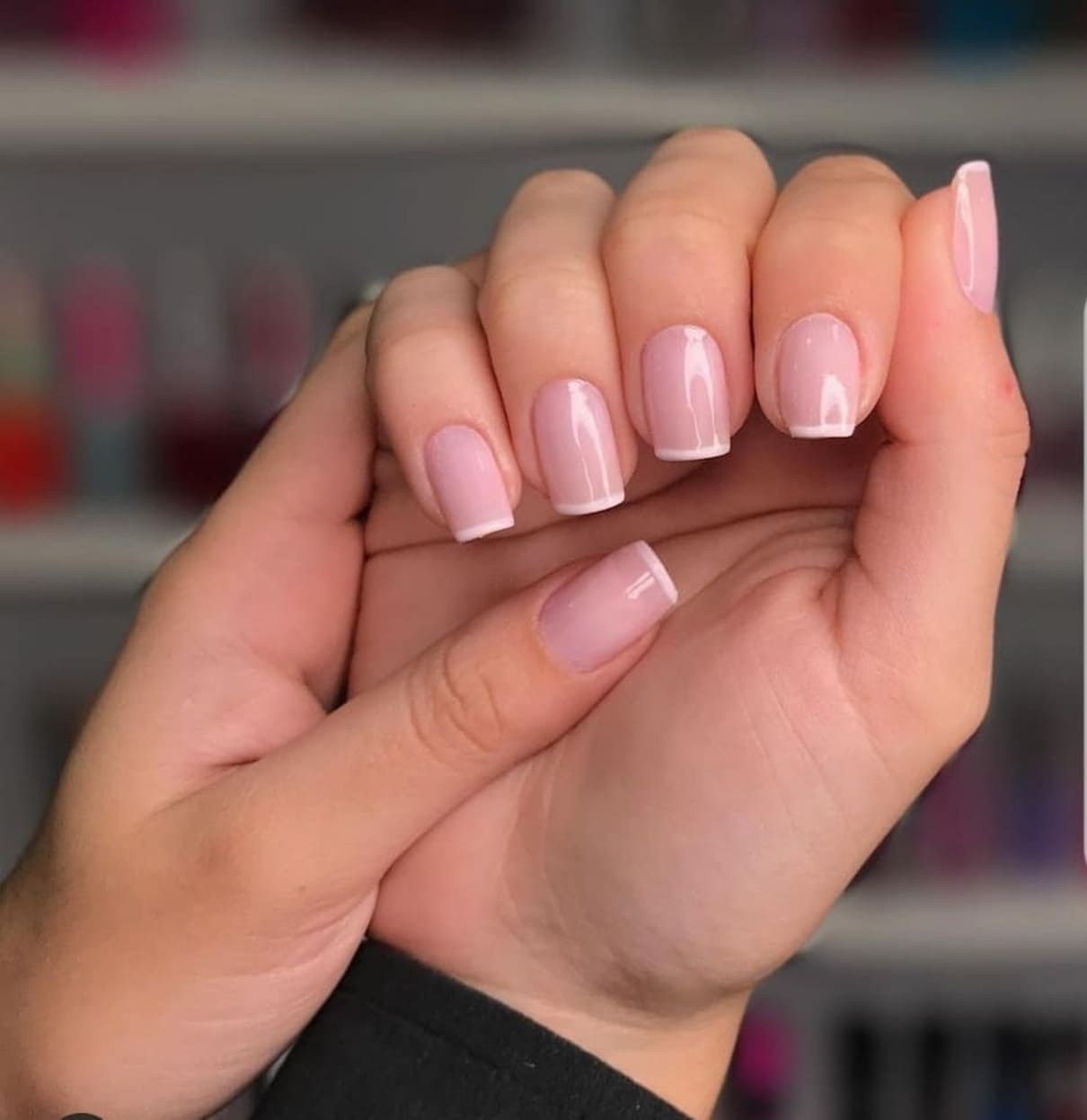 Unha francesinha rosada: a tendência ...