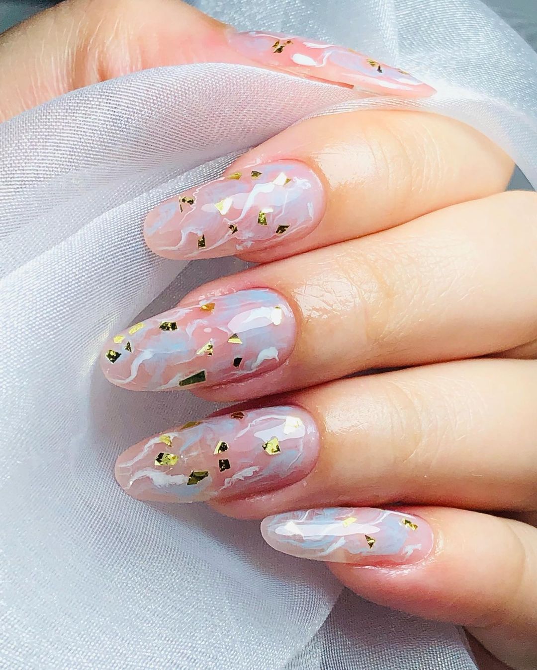Unhas marmorizadas: 30 ideias para ...
