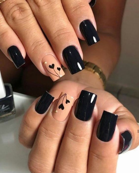 Unhas pretas decoradas: +40 Inspirações