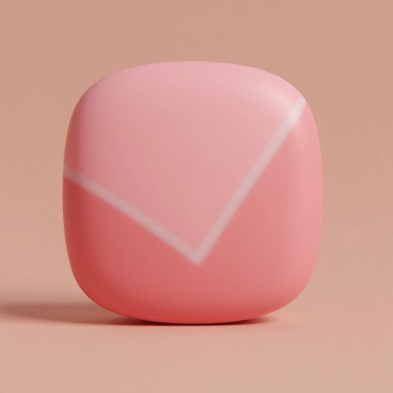 Unhas quadradas rosa e branco: a combinação perfeita.