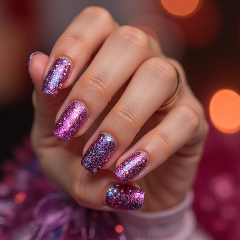 Unhas temáticas para festas, perfeitas para celebrar momentos especiais.