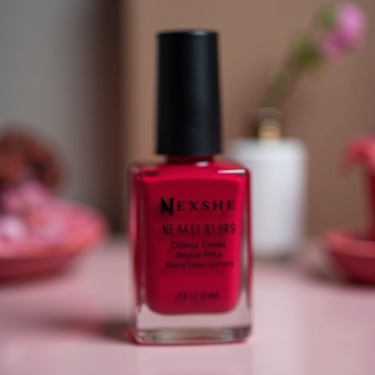 Verificando a validade da misturinha de esmaltes.