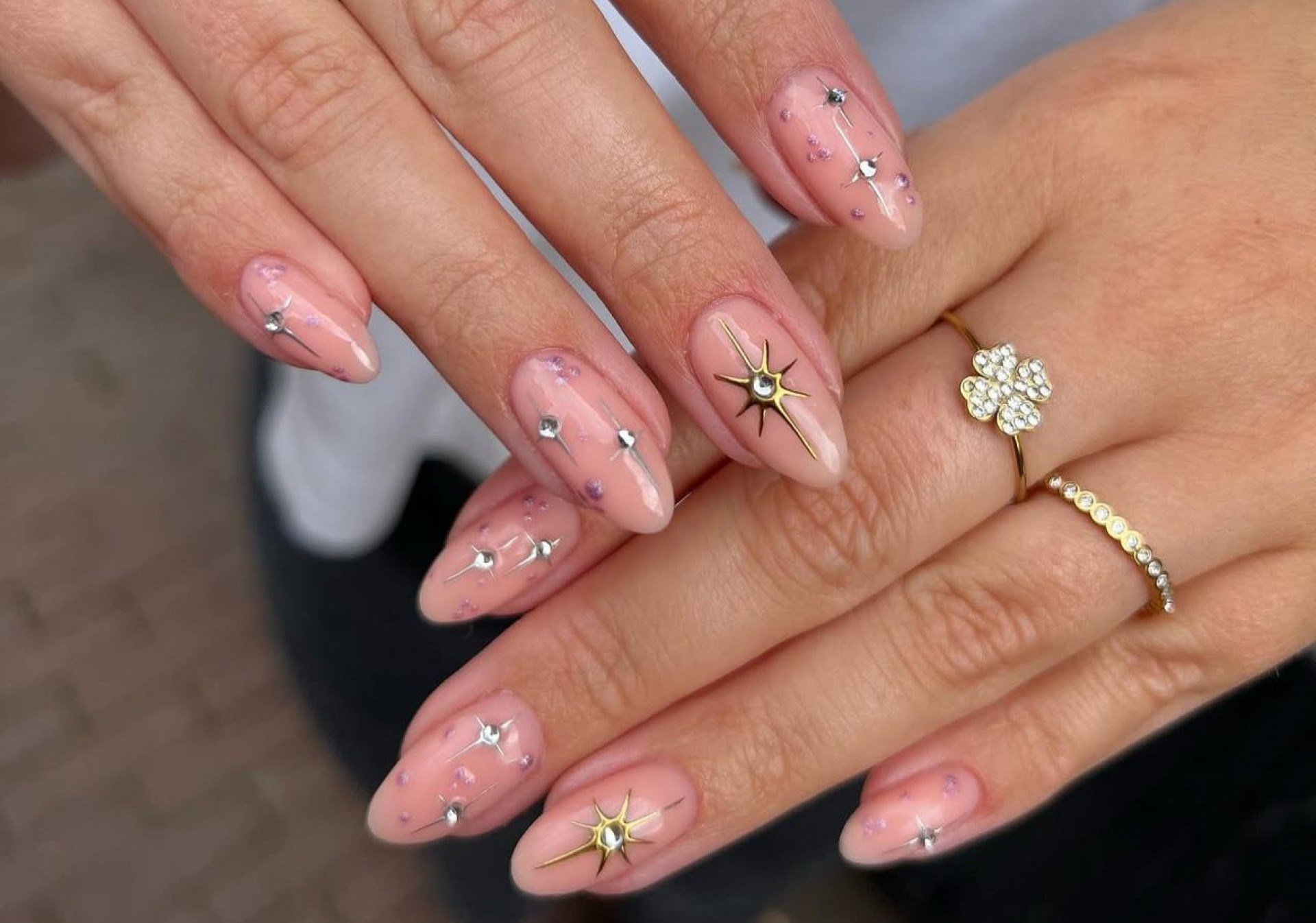 3 ideias de unhas de gel decoradas e ...