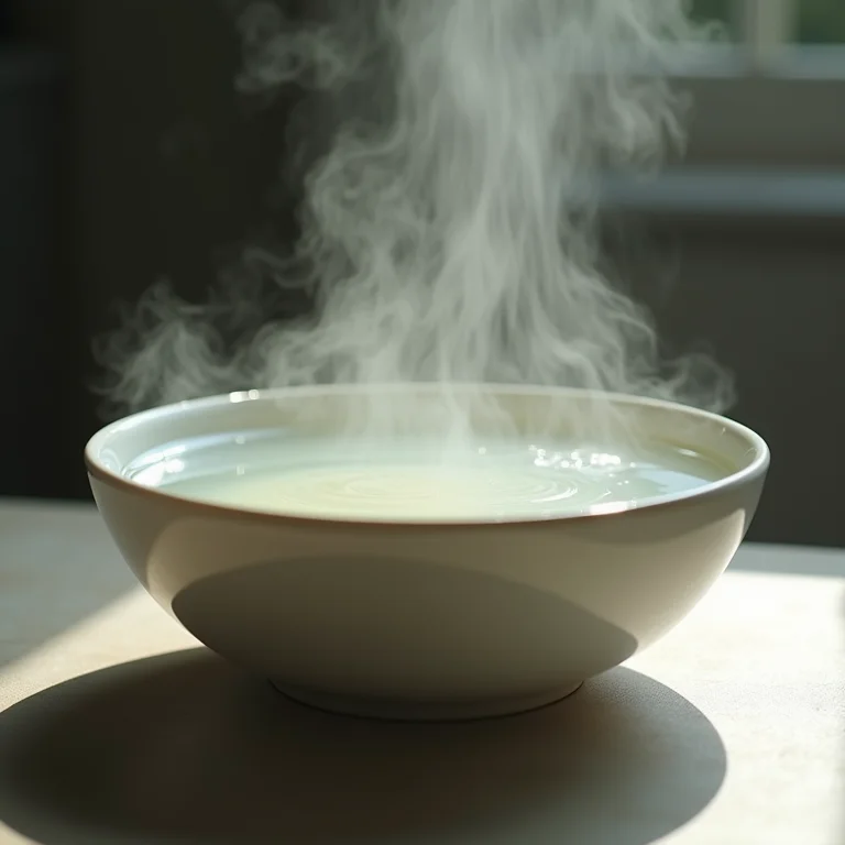 Acetona aquecida para remover esmalte em gel