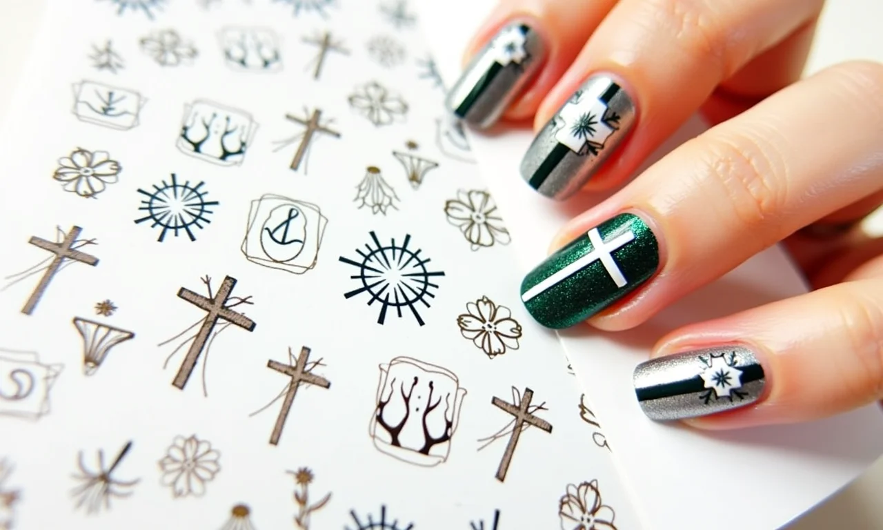 Adesivos de Unha da Cartela Mais Adesivos.