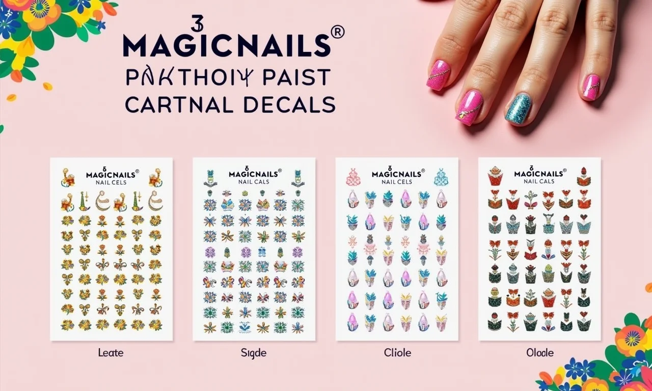 Adesivos de Unha da MagicNails.