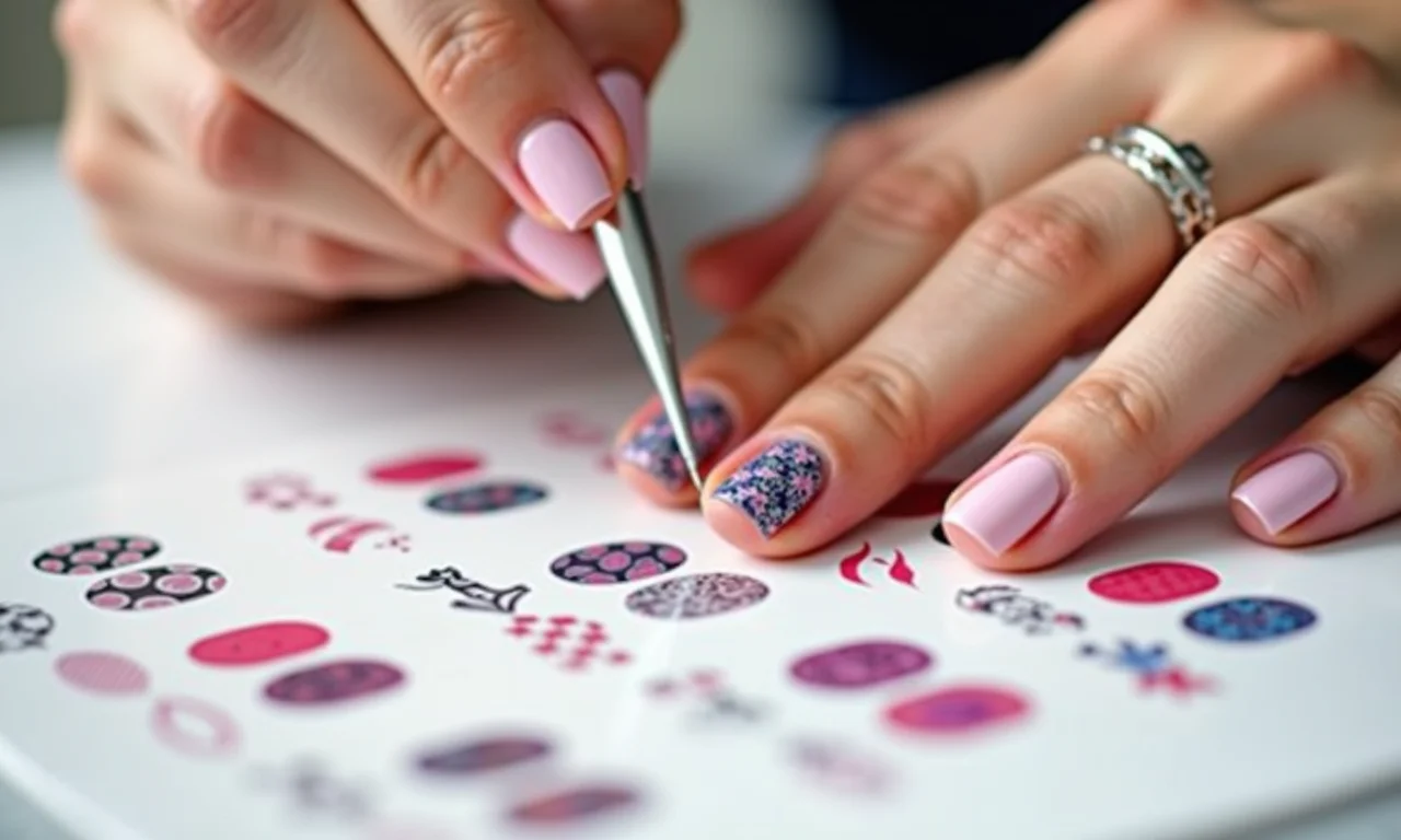 Adesivos e películas para unhas: praticidade e variedade.