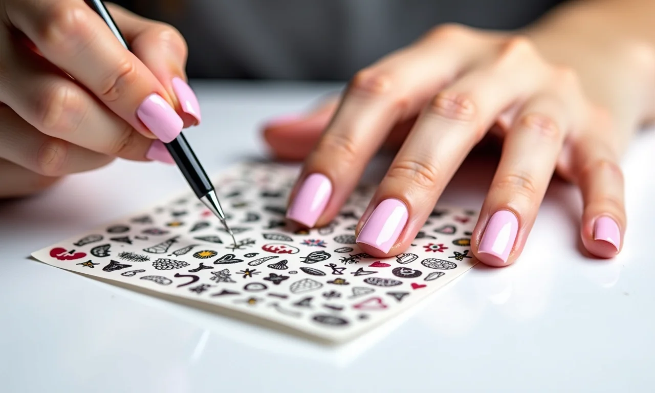 Adesivos e películas, praticidade e versatilidade para decorar as unhas.