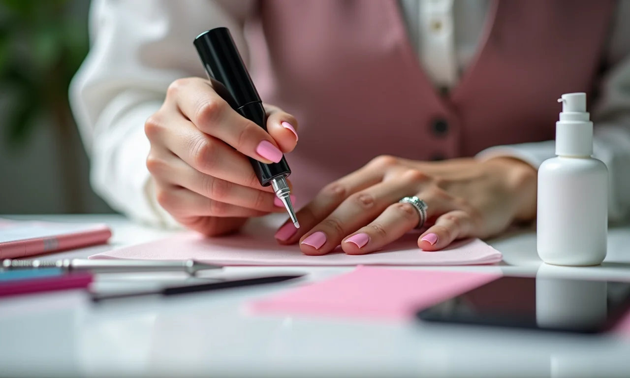 Aplicação correta de esmalte