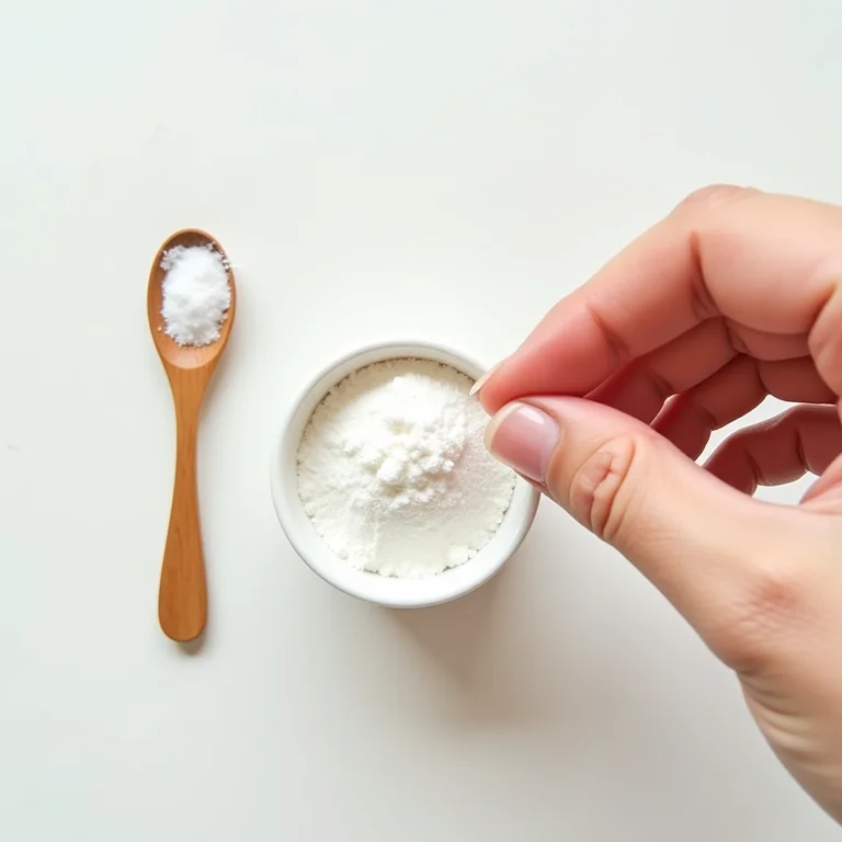 Bicarbonato de sódio para remover manchas das unhas