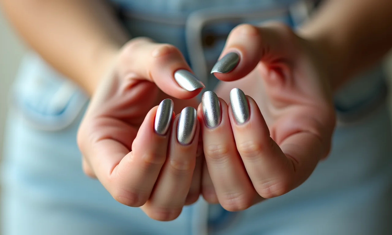 Brilho e modernidade com esmaltes metálicos.