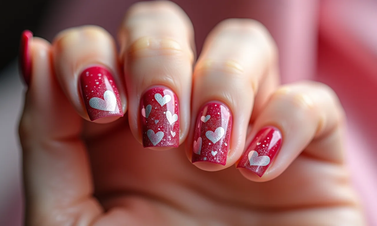 Carimbo de unha com desenhos perfeitos.