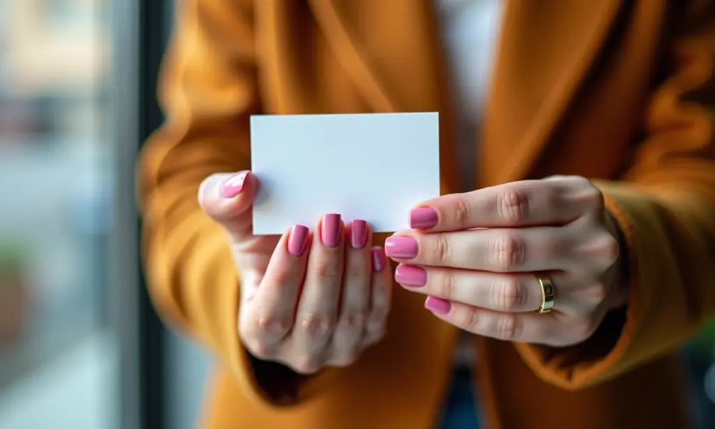 Cartão de Visita Unhas Decoradas: Ideias Profissionais Cartões de visita criativos para manicures de unhas decoradas.