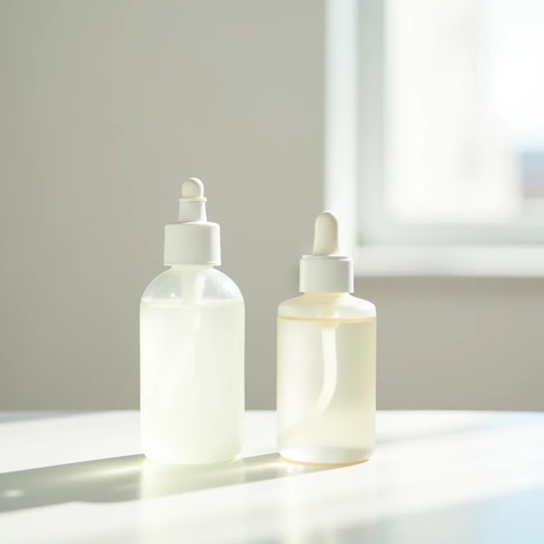 Comparativo entre acetona pura e removedor de esmalte comum