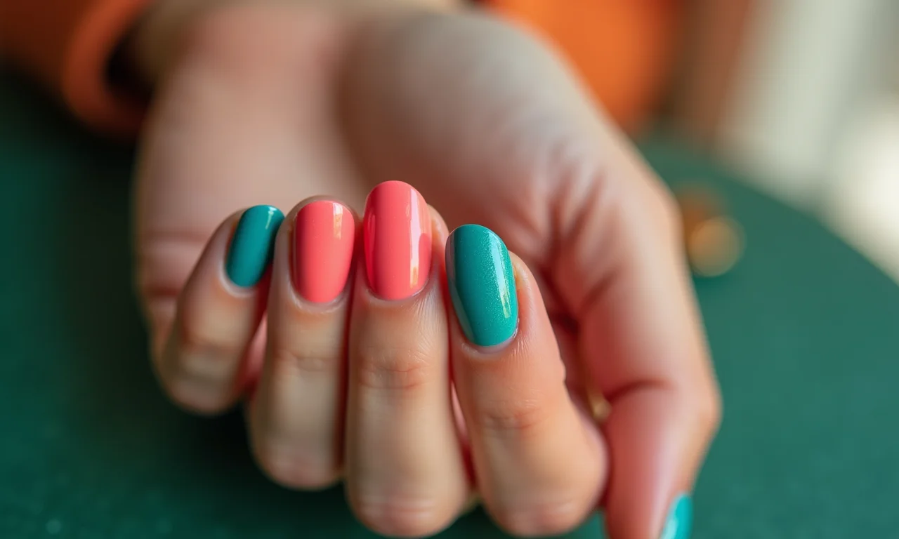 Cores vibrantes de esmalte que serão tendência em 2026.