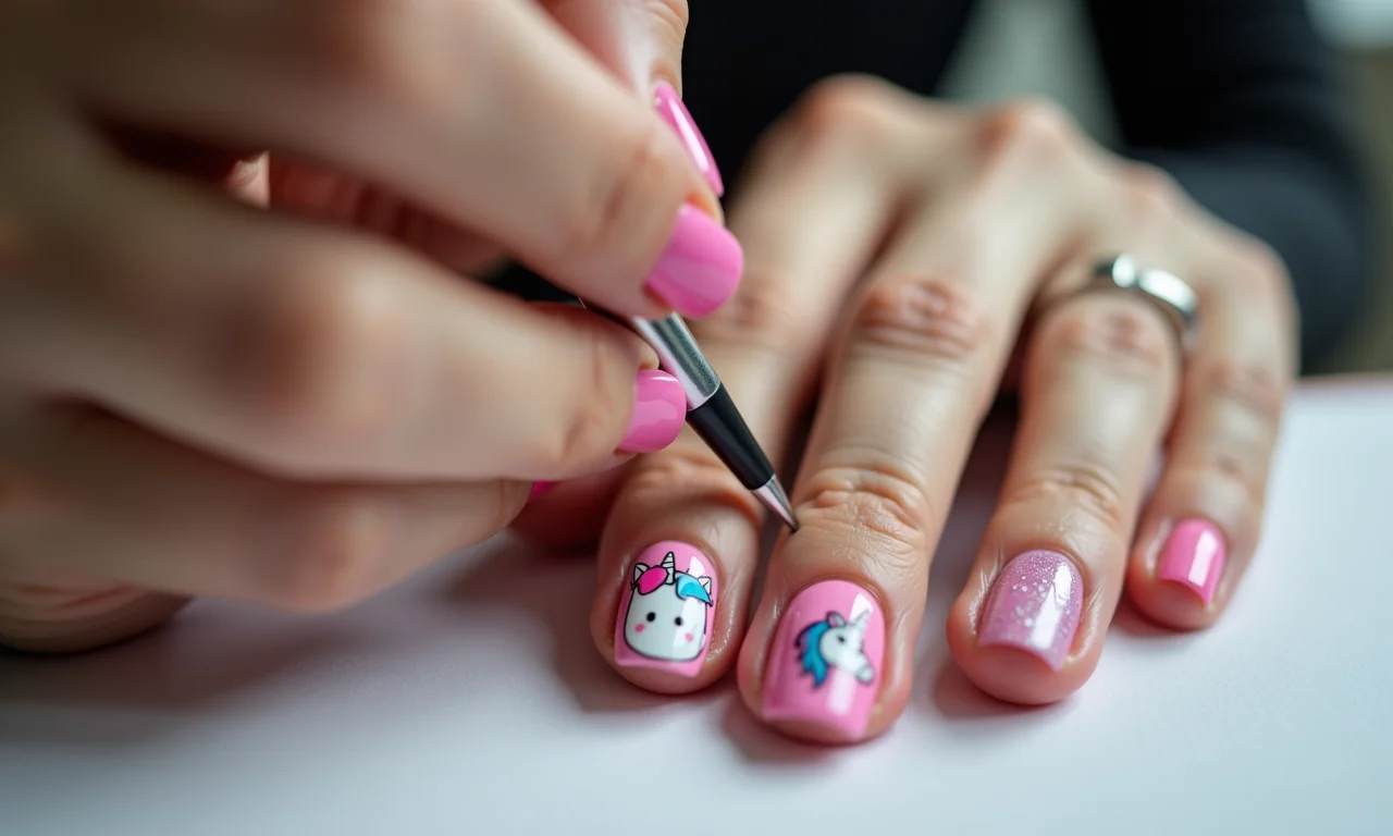 Dica da especialista em unhas de unicórnio