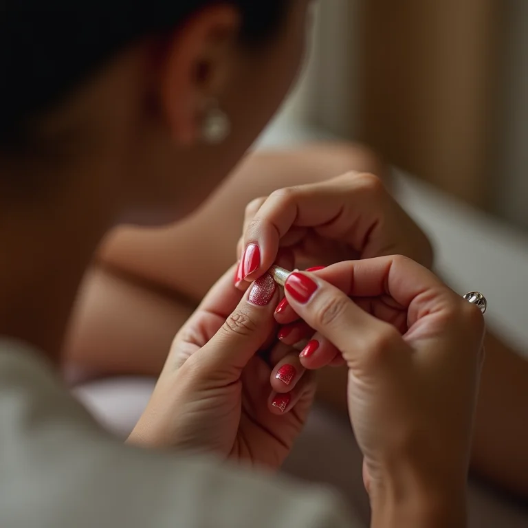 Dicas de especialista para unhas de fibra com glitter perfeitas