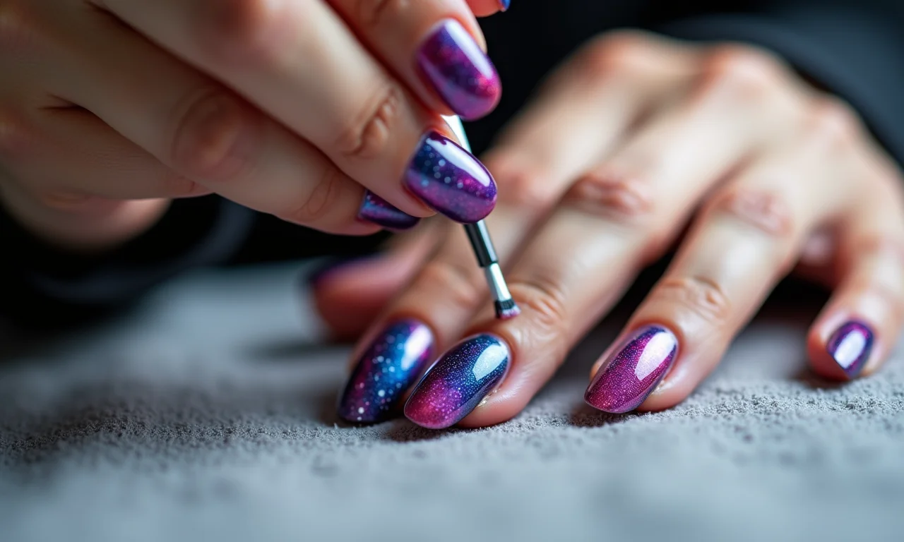 Dicas de expert para unhas galáxia perfeitas.