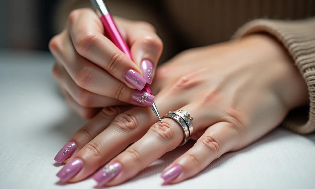 Dicas extras da especialista em unhas mosaico.