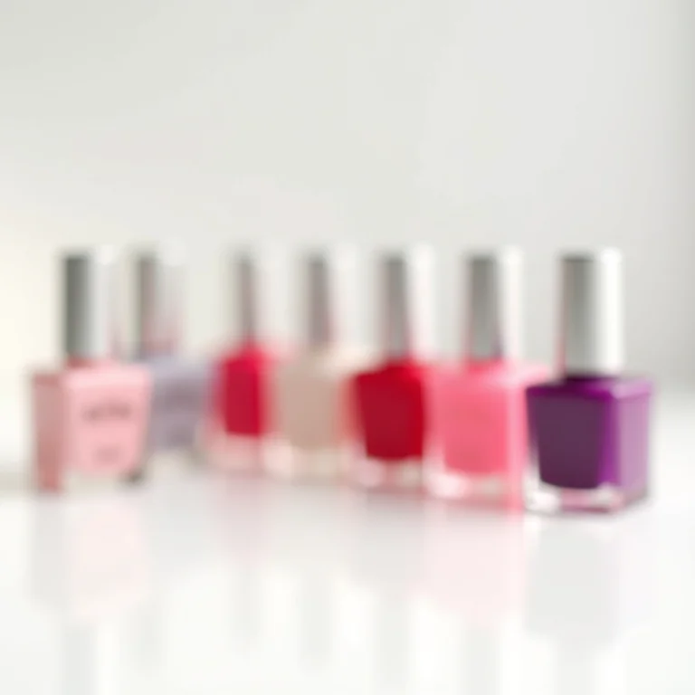 Esmaltação em gel: variedade de cores e texturas