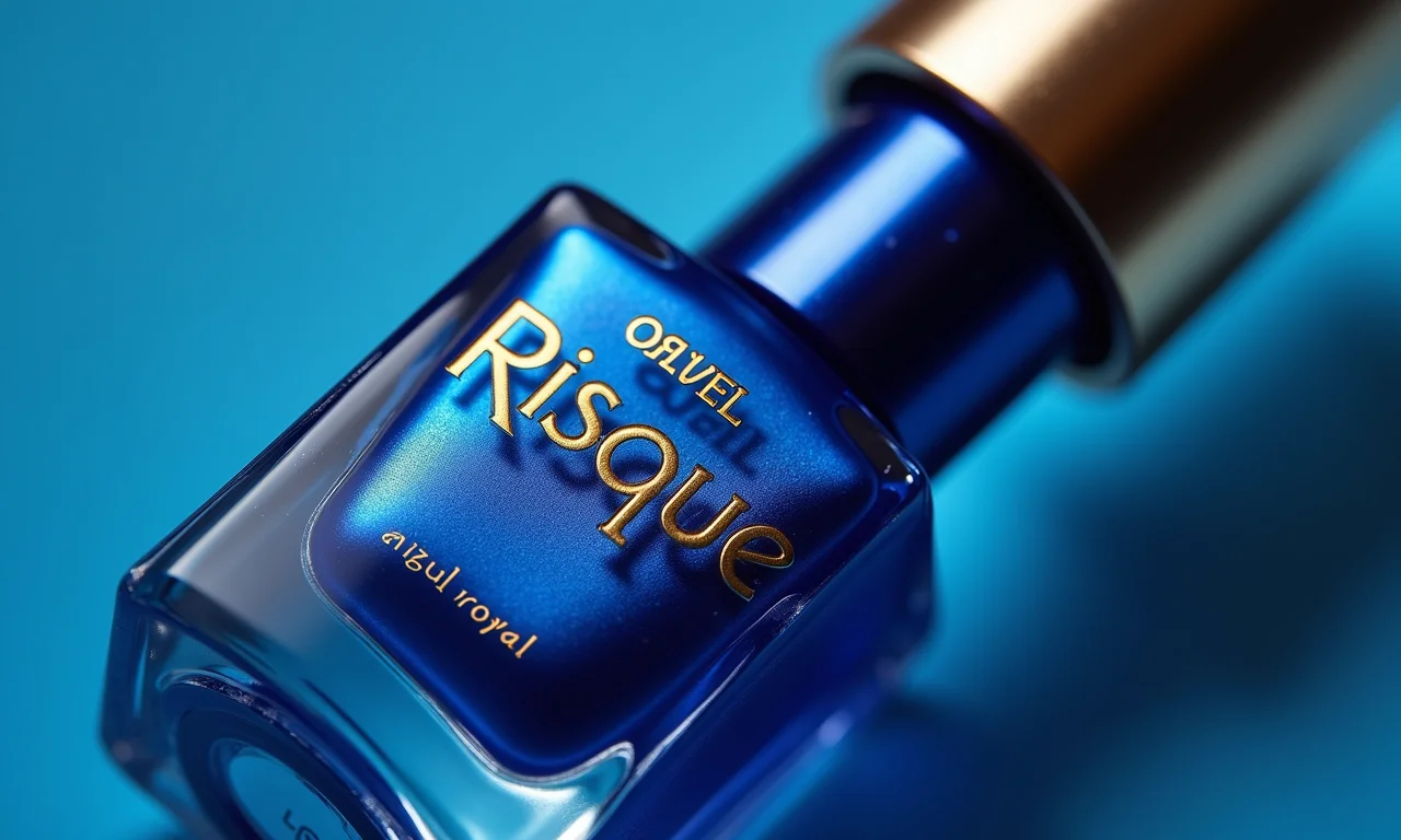 Esmalte Azul Royal da Risqué: pra quem quer ousar.