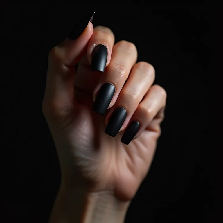 Esmalte fosco: elegância e sofisticação.