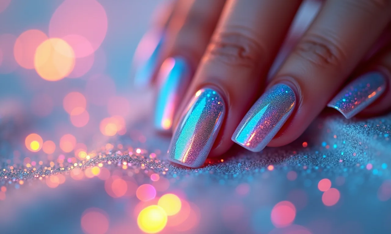 Esmalte holográfico: o futuro nas suas unhas.