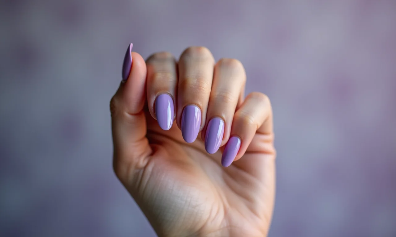 Esmalte lilás sonhador para o signo de Peixes.