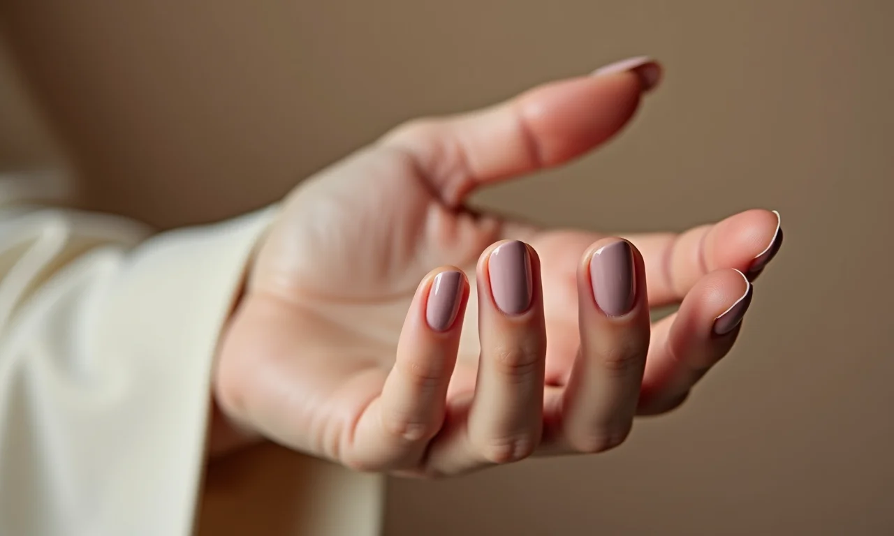 Esmalte nude sofisticado para o signo de Virgem.