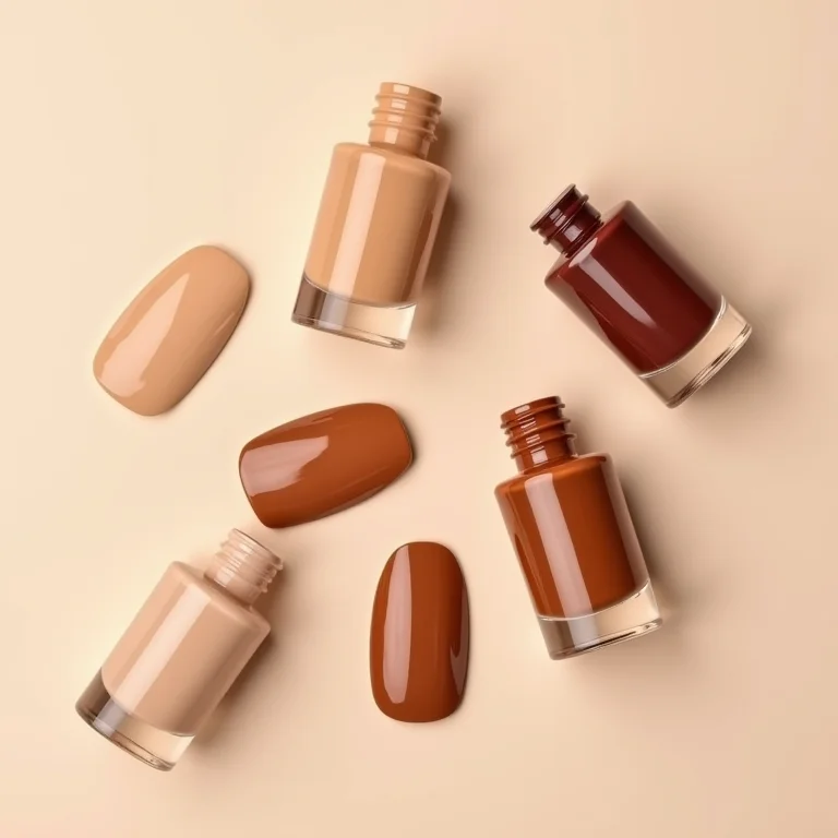 Esmaltes Cremosos Colorama tons de marrom