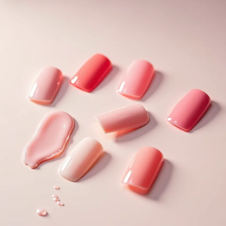 Esmaltes em gel descascados mostrando a dificuldade de remoção