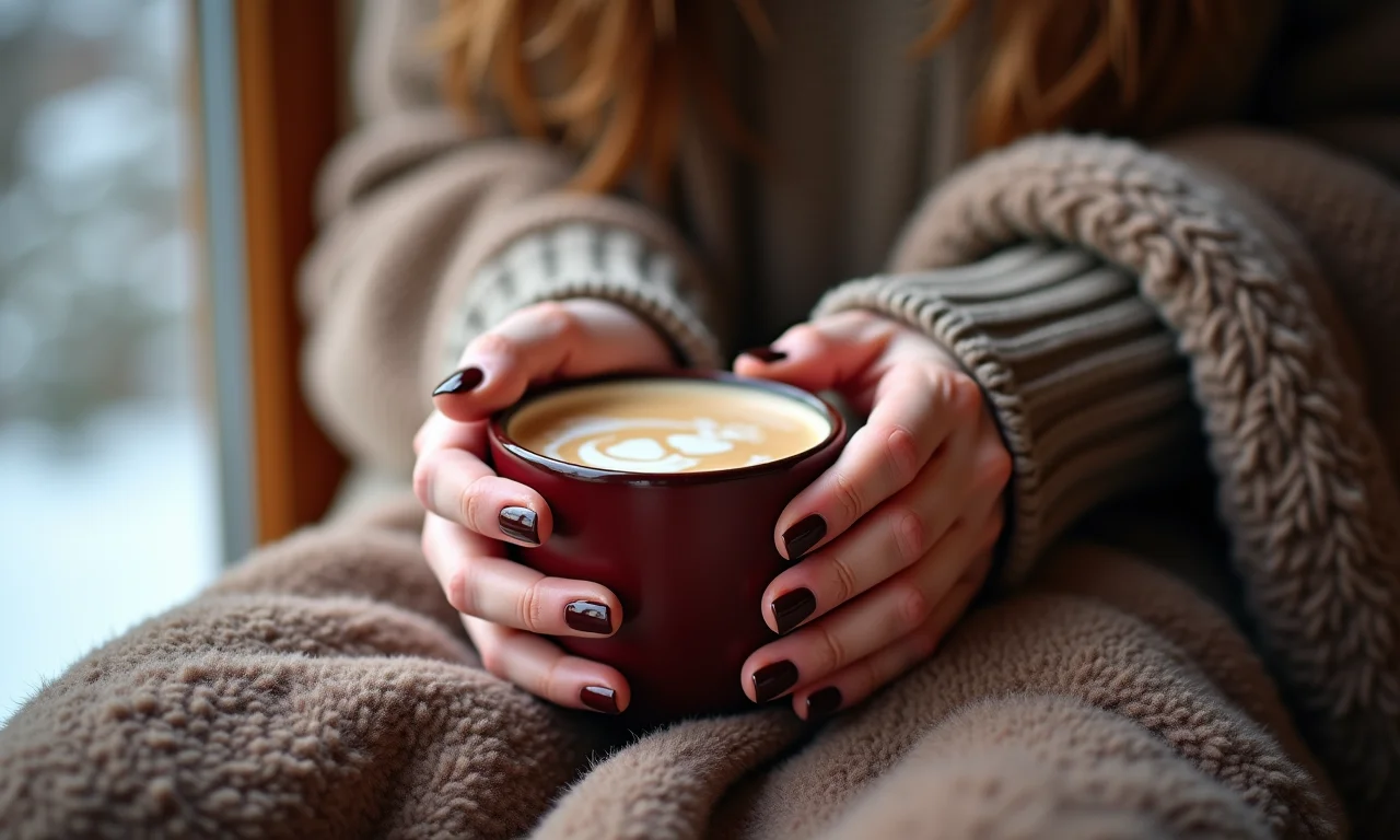 Esmaltes escuros para o inverno: mistério e elegância.