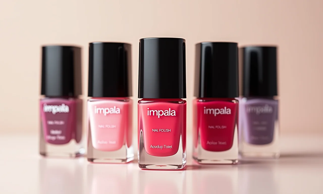 Esmaltes Impala, coleção de cores vibrantes e modernas.