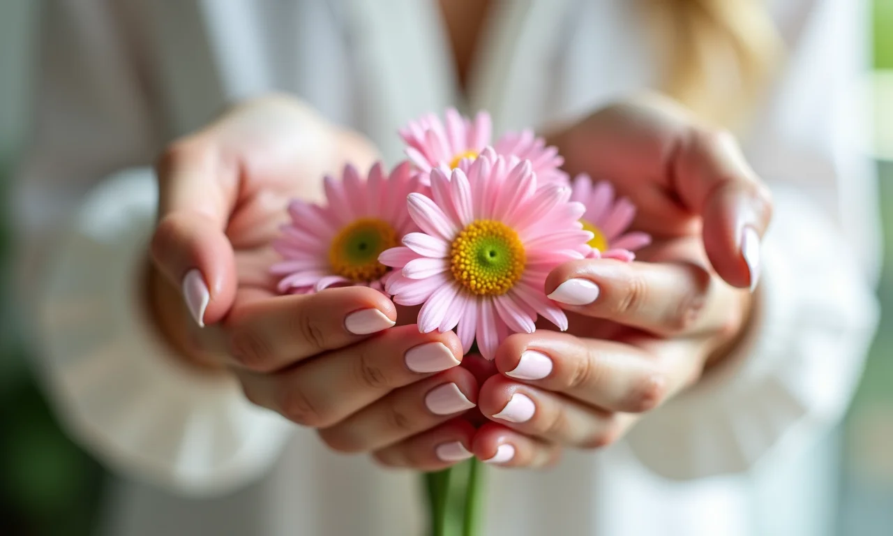 Esmaltes pastel: delicadeza e romantismo.